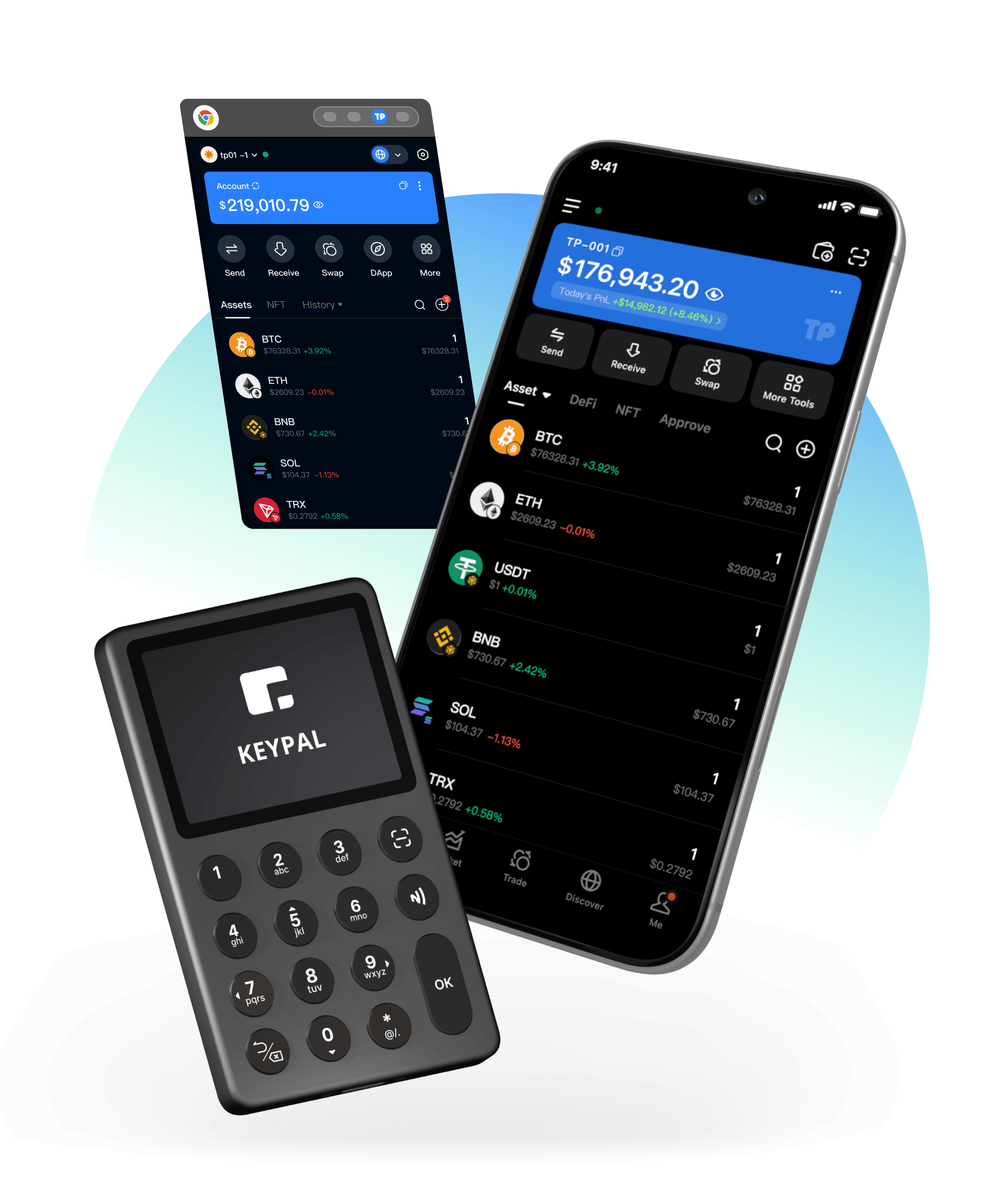 TokenPocket - Secure Stablecoin Wallet | Multi-Chain Crypto DeFi Wallet