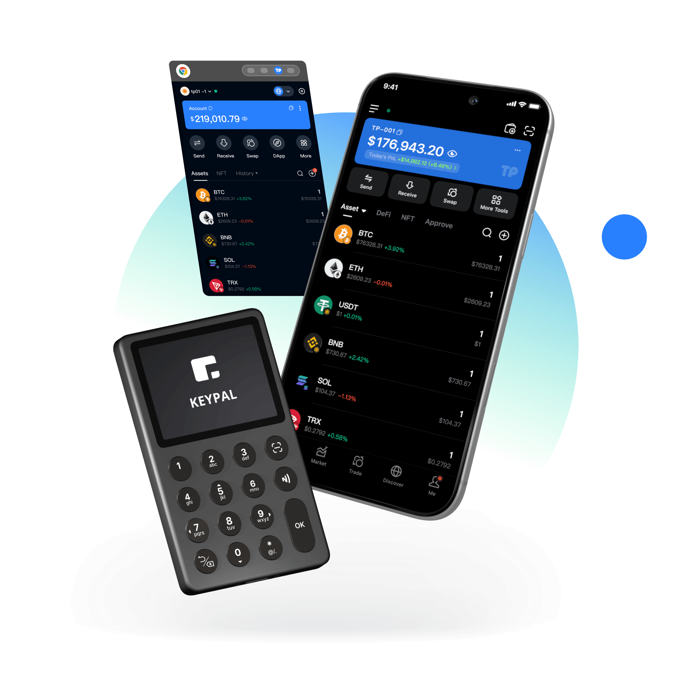TokenPocket - Secure Stablecoin Wallet | Multi-Chain Crypto DeFi Wallet