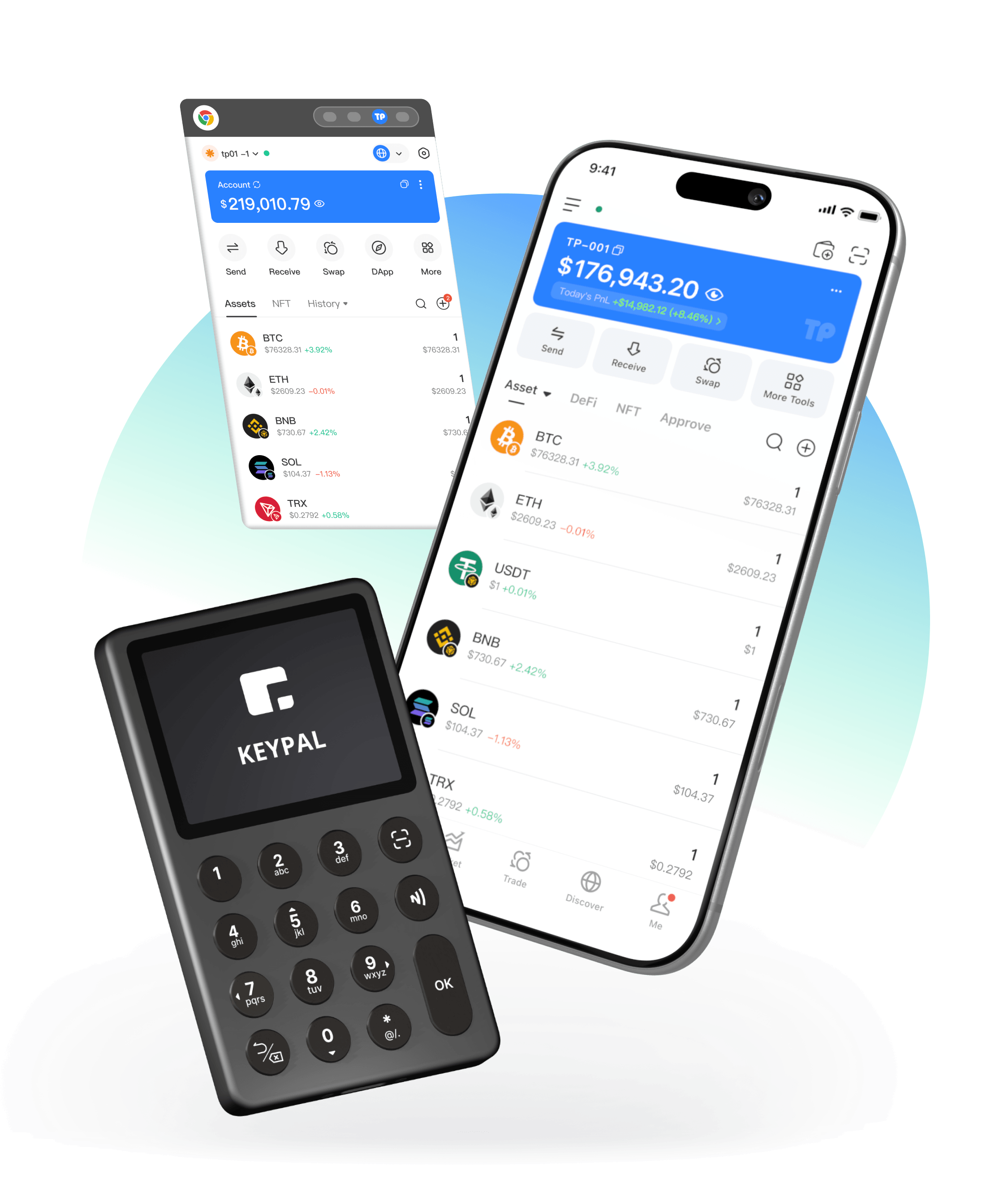 TokenPocket - Secure Stablecoin Wallet | Multi-Chain Crypto DeFi Wallet