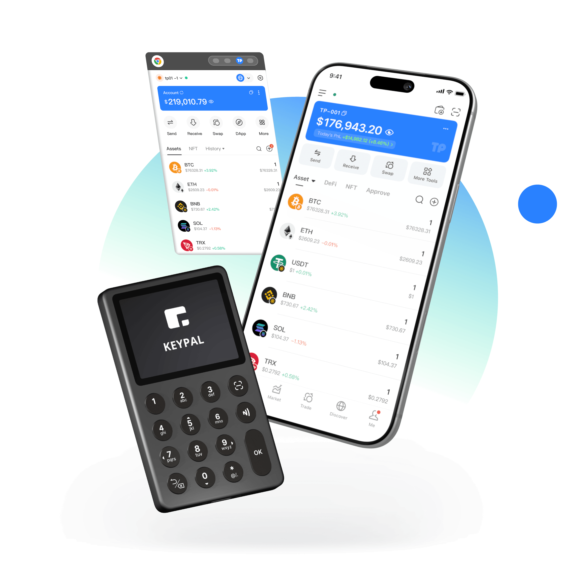TokenPocket - Secure Stablecoin Wallet | Multi-Chain Crypto DeFi Wallet
